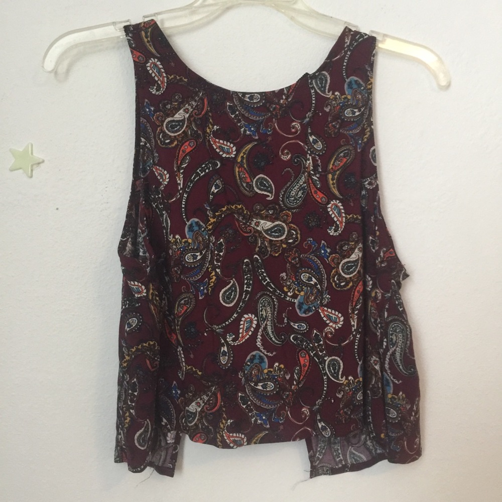 Open back Top